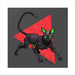 Cyborg Devon Rex Posters and Art